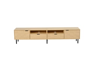 Meuble tv coloris naturel 200 cm <strong>BIQZUYA</strong>  <strong></strong>