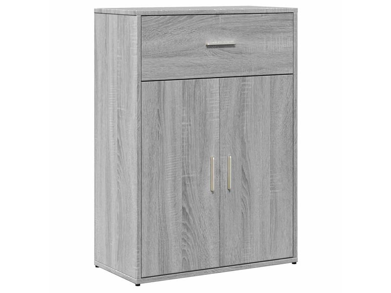  Buffet - bahut - meuble de rangement sonoma gris 60x30x84 cm bois d'ingénierie  - Conforama A