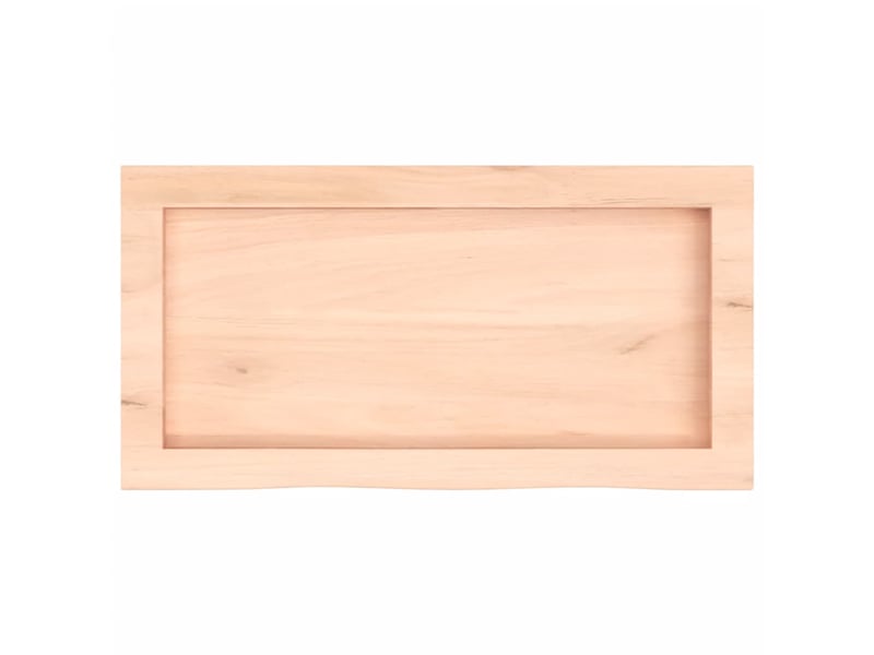  Comptoir de salle de bain, plan de travail 60x30x(2-4) cm bois massif non traité cf65736  - Conforama C