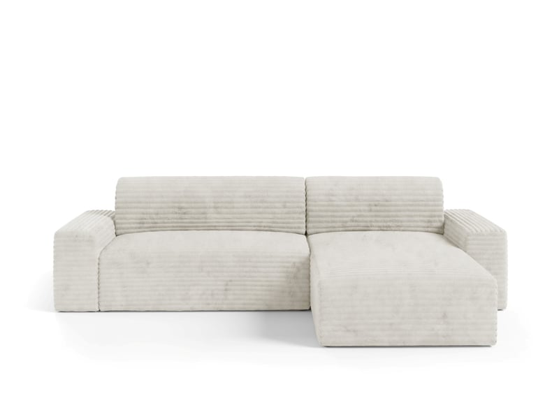  Canapé d’angle coco l avec fonction de couchage couleur : tilia 1  - Conforama A