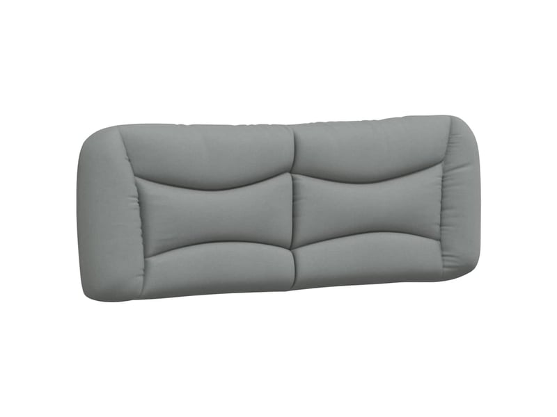  Lit avec matelas hvar gris clair 120x200 cm tissu  - Conforama E
