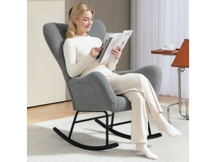 Fauteuil fixe  <strong>ROLIPO</strong> Tissu gris