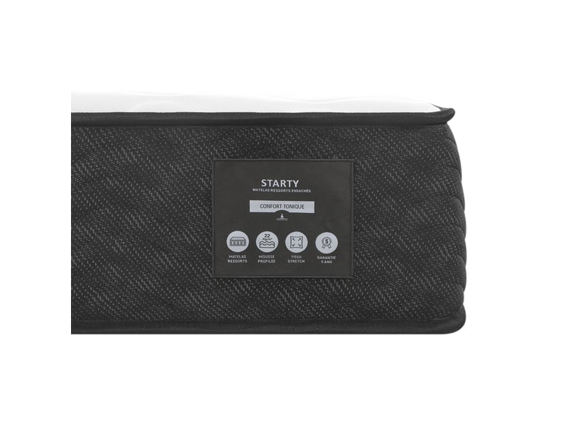  Matelas Ressorts ensachés 160x200 cm  - Conforama T