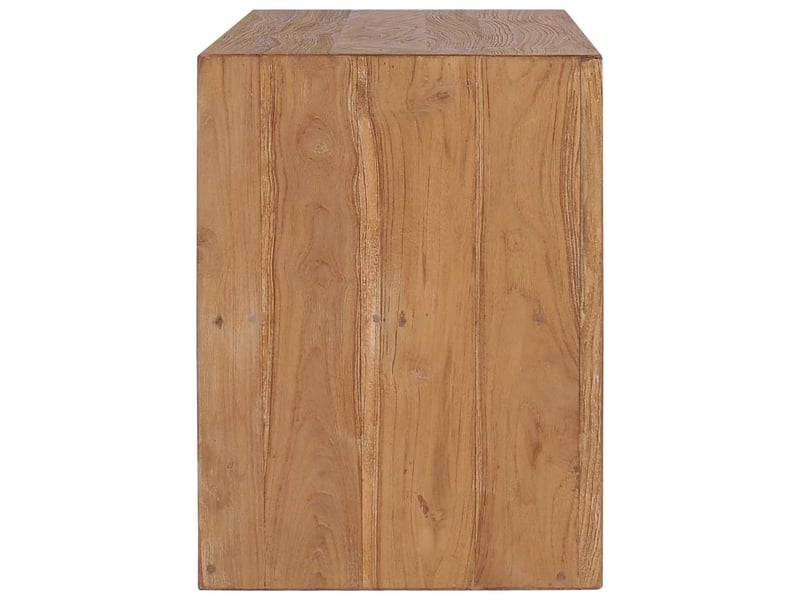  Meuble tv - banc tv - meuble de rangement 90x30x40 cm bois de teck solide  - Conforama D