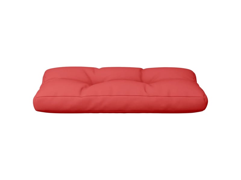  Coussin de palette, coussin de chaise, coussin de canapé rouge 70x40x12 cm tissu cf55443  - Conforama E