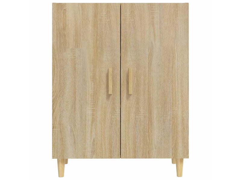  Buffet - bahut - meuble de rangement chêne sonoma 70x34x90 cm bois d'ingénierie  - Conforama C