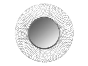Miroir de salle de bain coloris argenté PARIS PRIX - 75 cm x 10 cm