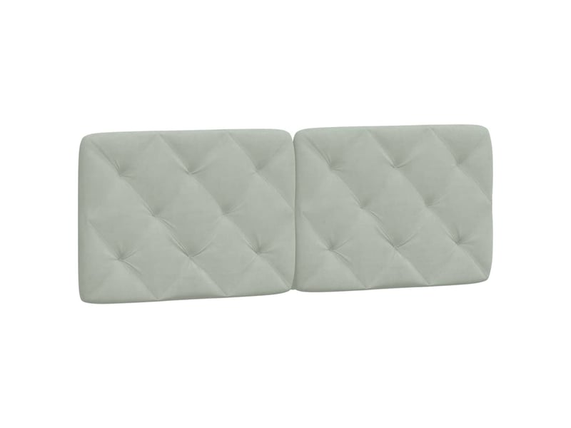  Lit avec matelas gris clair 120x200 cm velours  - Conforama E