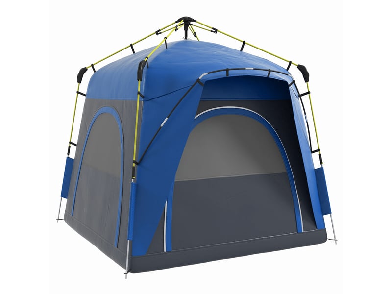  Cage de capture pliable  vivants, 81 x 26 x 34,5 cm, en fil de fer, avec porte et poignée, pour lapins, couleur argent.  - Conforama B