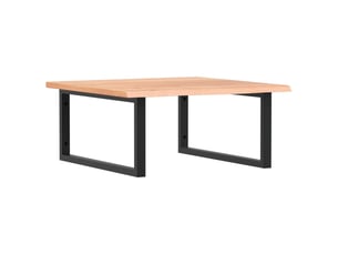 Étagère de vasque | étagère murale acier et bois de chêne massif shl9042