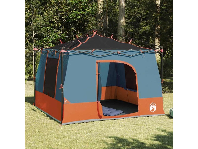  Tente intérieure 6 personne gris et orange taffetas shl49235  - Conforama B