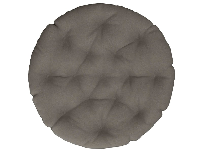 Coussin de chaise suspendue, coussin d'assise vianen 100 % polyester gris cf54280 - Conforama D