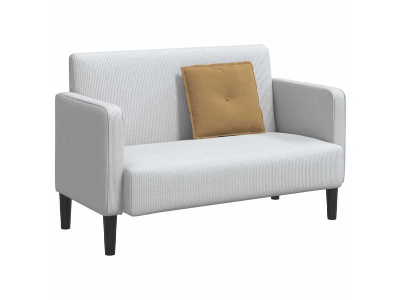  Coussin de dos, coussin de dossier marron 50 x 45 cm tissu en velours côtelé cf54810  - Conforama C