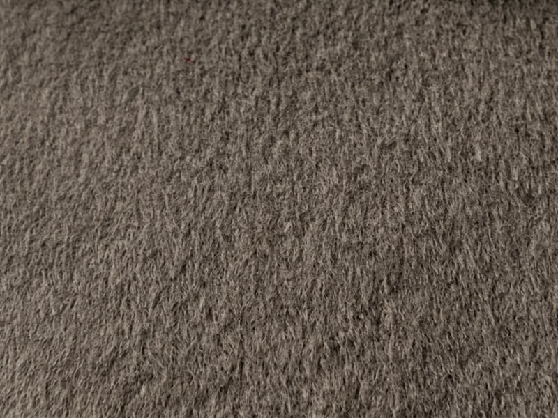  Bobochic lit kaya tissu velours lisse avec lattes massives taupe 160x200 KAYA - Conforama D