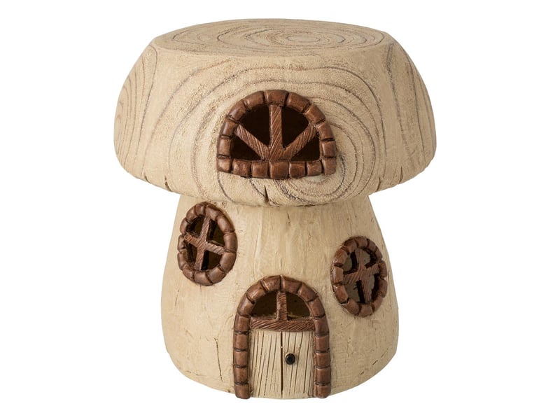  Table d'appoint champignon rune 36cm naturel  - Conforama A