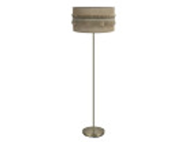  Fabrilamp kala lampadaire textile sac naturel et brun, 1 x e27, h 164 cm, ø 40 cm 186741014 - Conforama B