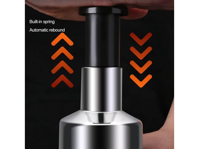  Hachoir à nourriture simple opération pratique hachoir alimentaire argenté  - Conforama C