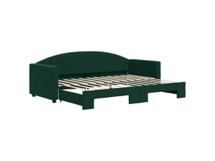 Lit simple 80x200 cm    coloris vert