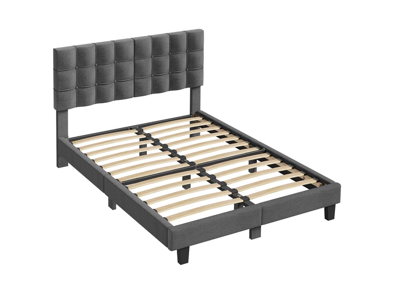 Lot de 2 Oreillers 60x60 cm - 100% Polyester - Maintien Parfait Ultra Moelleux - Soutien Cervicales - Oreillers à Rayures  - Conforama A