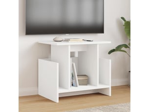 Meuble tv coloris blanc 1 cm <strong></strong>  <strong></strong>