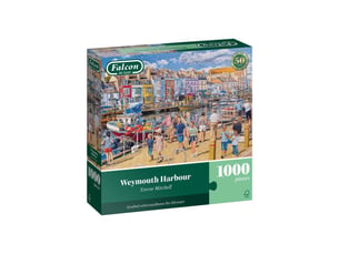 Puzzle 1000 pieces jumbo weymouth harbour