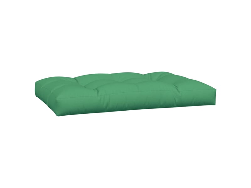  Lot de 2 coussins de palette, coussins de canapé vert tissu cf59636  - Conforama D