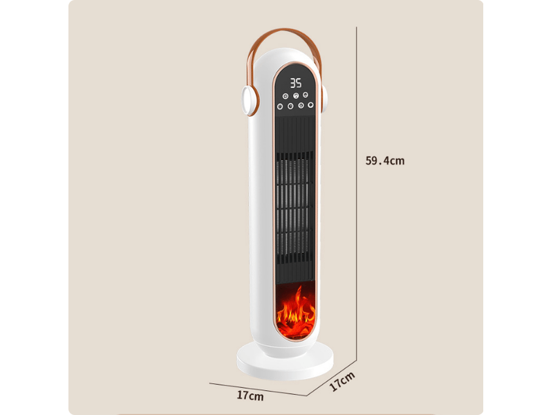  Radiateur soufflant, radiateur, radiateur sur pied, radiateur électrique, poêle à économie d'énergie  - Conforama B