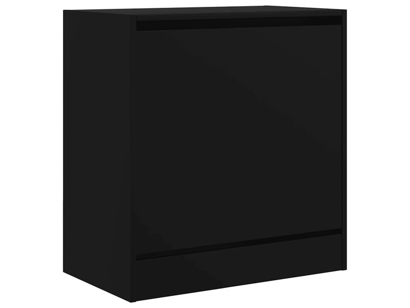  Meuble à chaussure, armoire à chaussures noir 60x34x63,5 cm bois d'ingénierie  - Conforama D