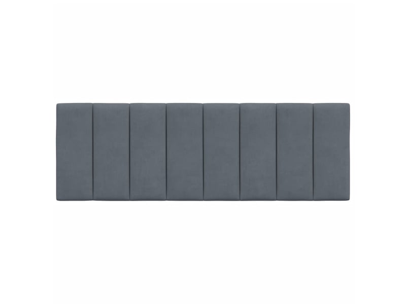  Coussin de tête de lit hanko gris foncé 137 cm velours cf55951  - Conforama E