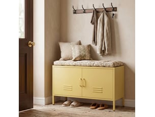 Buffet    WISHDOR  - 100 cm coloris jaune 