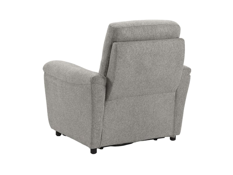  Fauteuil électrique relax zéro gravity tissu gris chiné - balco BALCO - Conforama D