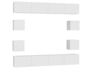 Meuble tv coloris blanc 100 cm <strong></strong>  <strong></strong>