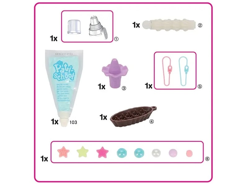  Pati-school le kit de décoration bleu 32334 - Conforama D