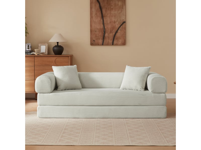 Canapé-lit convertible sans cadre – sofa pliant avec tatami, idéal salon, chambre et appartement - Conforama B