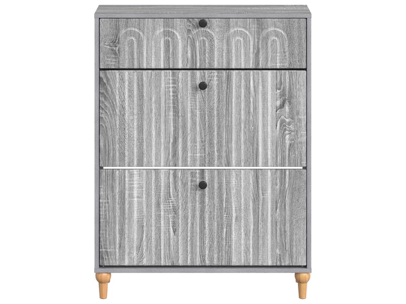 Meuble à chaussure, cabinet à chaussures alkmaar 78x24x103 cm bois d'ingénierie shl4837  - Conforama D