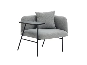 Fauteuil fixe  <strong></strong> Tissu gris