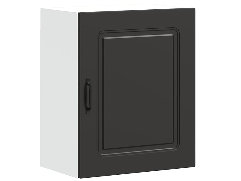 Meuble de rangement, armoires murales de cuisine kalmar en bois d'ingénierie noir - Conforama E