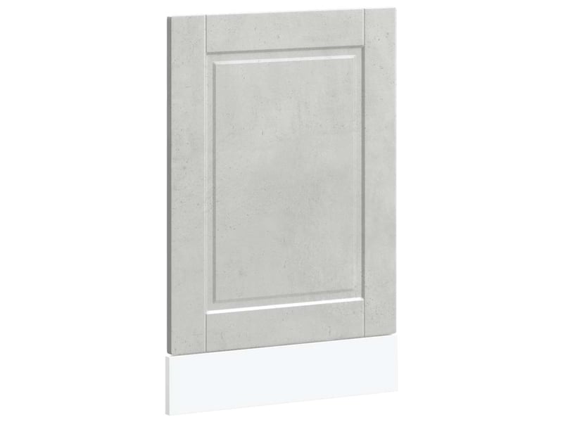  Panneau de lave-vaisselle gris béton 45x1,5x57cm  - Conforama A