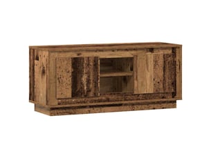 Meuble tv coloris marron 102 cm   