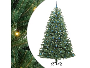 Sapin de noël - arbre de noël artificiel à branches articulées vert 240 cm