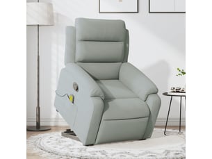 Fauteuil fixe  <strong></strong> Velours argenté