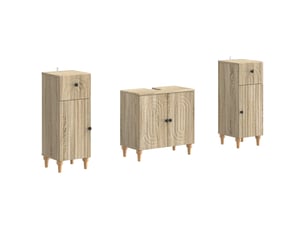 Ensemble de meuble de salle de bain 3 pièces alkmaar cf63289