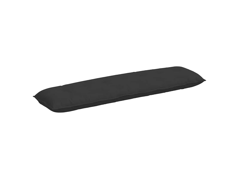  Coussin de dos, coussin de dossier noir 200 x 50 cm tissu en microfibre cf54833  - Conforama A