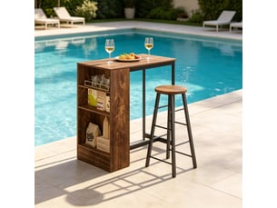 Table basse rectangulaire coloris bicolore <strong>HAUSS SPOLE</strong> <strong></strong> - 49 cmx91 cm