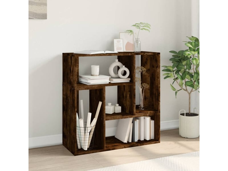 Meuble tv - banc tv - meuble de rangement chêne fumé  - Conforama D