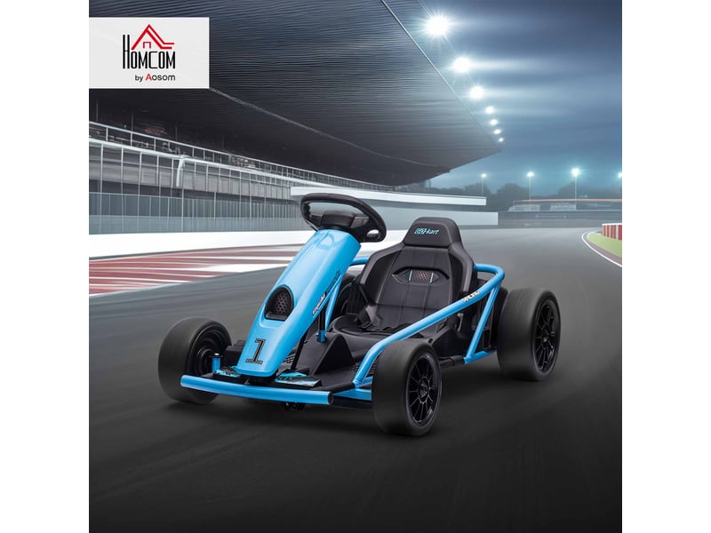 Kart électrique drift enfant voiture électrique enfant 24v 2 vitesses 6-13 kmh - Conforama D