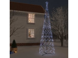 Arbre de noël cône 3000 led blanc froid 230x800 cm cf61720