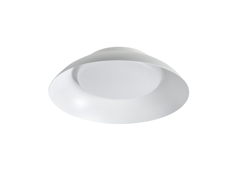  Plafonnier nivora 45 métal blanc , h. 12 - ip20 - e27 nordlux intérieur 2610166001 - Conforama C