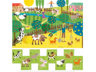 Puzzle recto verso 8+1 ma ferme