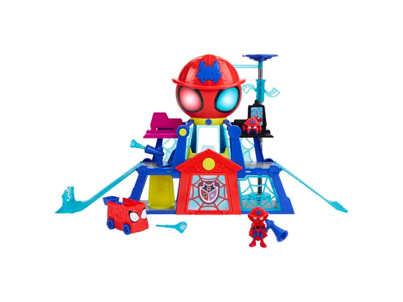  Playset qg rescue-webs spidey et trace-e avec lumières et sons mini camion G19895L0 - Conforama A